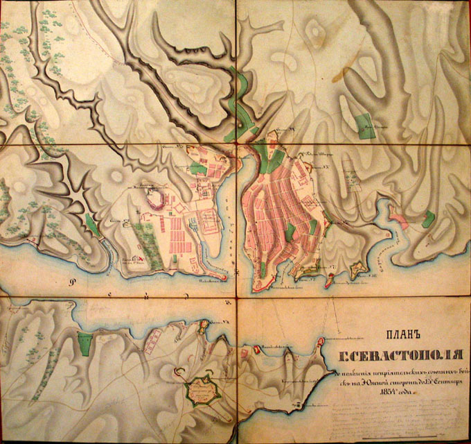 Крымская Война Карты
