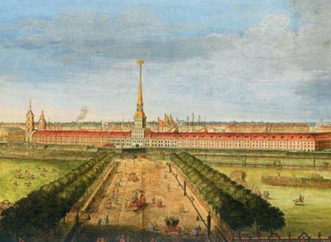 роспект Адмиралтейства и около лежащих строений с частью Невской перспективной дороги