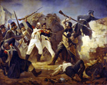 Подвиг гренадера лейб-гвардии Финляндского полка Л. Коренного в битве под Лейпцигом в 1813 году