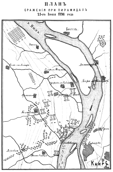 Сражение при пирамидах 21 июня 1798 года