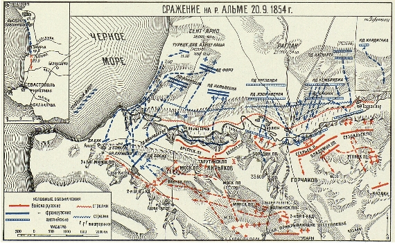 Сражение на р.Альме 20.9.1854г.
