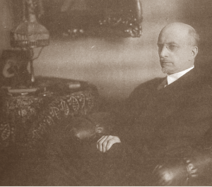 И.А. Ильин. На обороте его автограф: «1931. Лекции в Риге». (Архив И.А. Ильина)