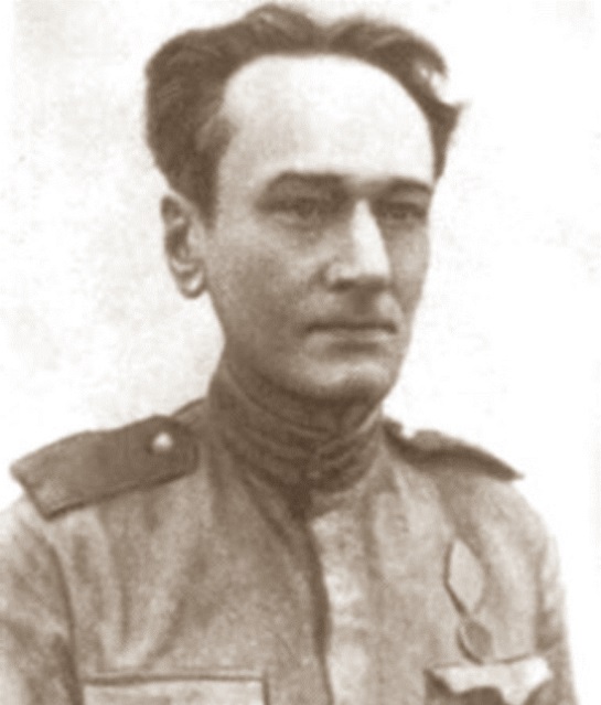 Д.Андреев на ленинградском фронте, 1943 г.