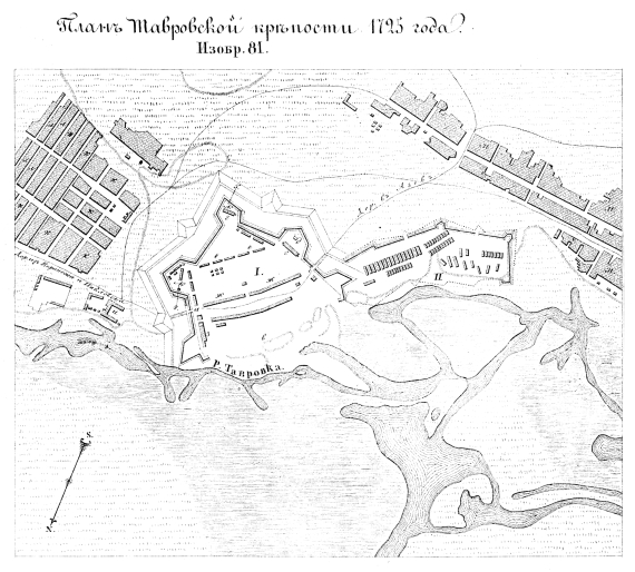 Тавровская крепость 1725 года