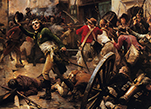 Анри де Ларошжаклен в битве при Шоле в 1793 году