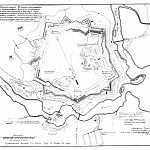 Кюменьгородская крепость с показанием работ, произведенных в 1808 году по случаю приведения ее в оборонительное состояние 