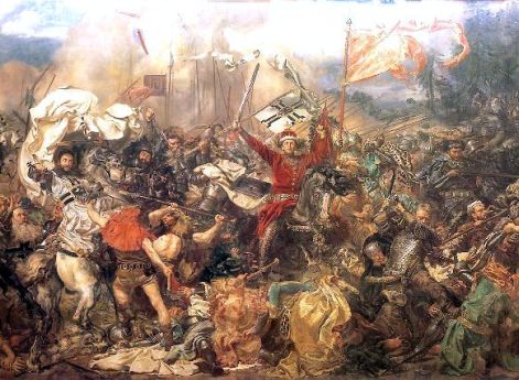 Битва при Грюнвальде. Я.Матейко. 1878 год