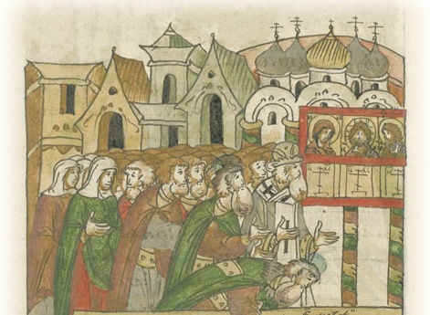 Москвичи приезжают посмотреть на чудеса у гроба святителя Алексия.