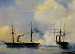 Бой пароходо-фрегата "Владимир" с турецким паровым фрегатом "Перваз-и Бахри" 5 ноября 1853 года