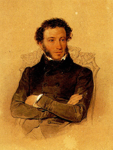 П. Ф. Соколов. А. С. Пушкин. 1836.