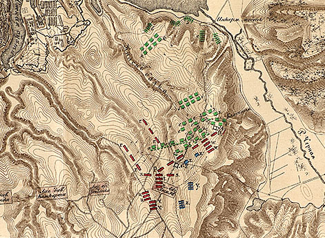 Сражение при Инкермане 24 (5 ноября) октября 1854 года
