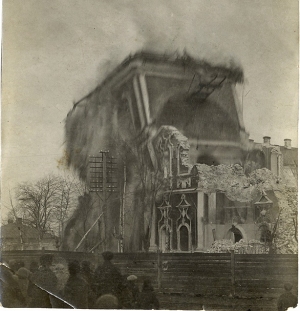 Снос храма Сергия Радонежского во Владимире в 1929 г.