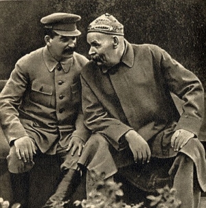 Иосиф Сталин и Максим Горький, 1931