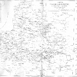 Карта Польской Речи-Посполитой, при Яне Казимире, в границах 1667 года, определенных андрусовским договором. Составлена Н.И.Павлищевым.