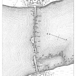 Порт и крепостеь при Рогервике по проекту 1723 года. Детальный план крепостных оград
