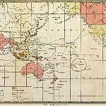 Карта колониальных владений.
